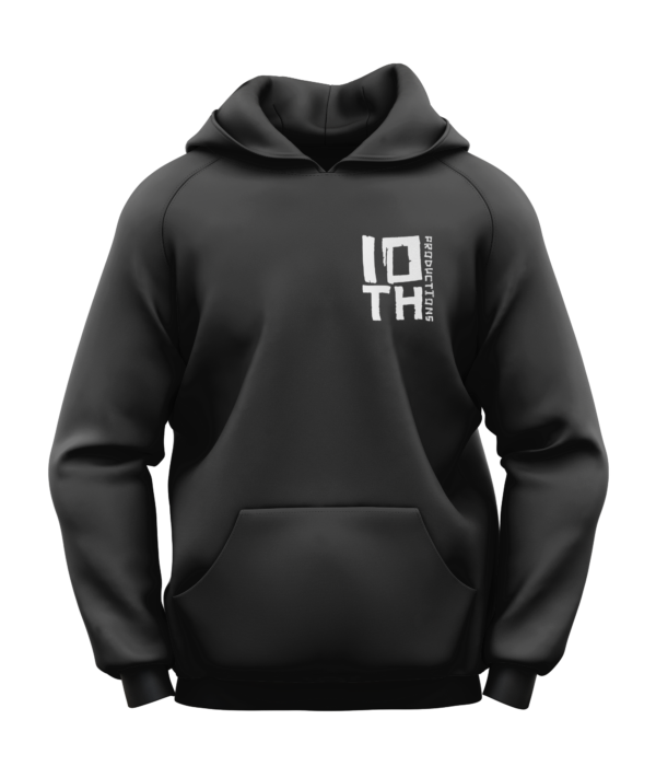 10th Crew Hoodie - Black