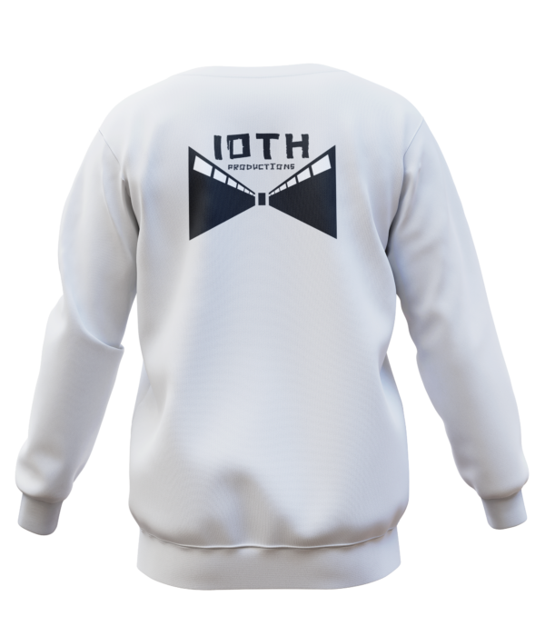 10th Crew Crewneck - White - Image 3