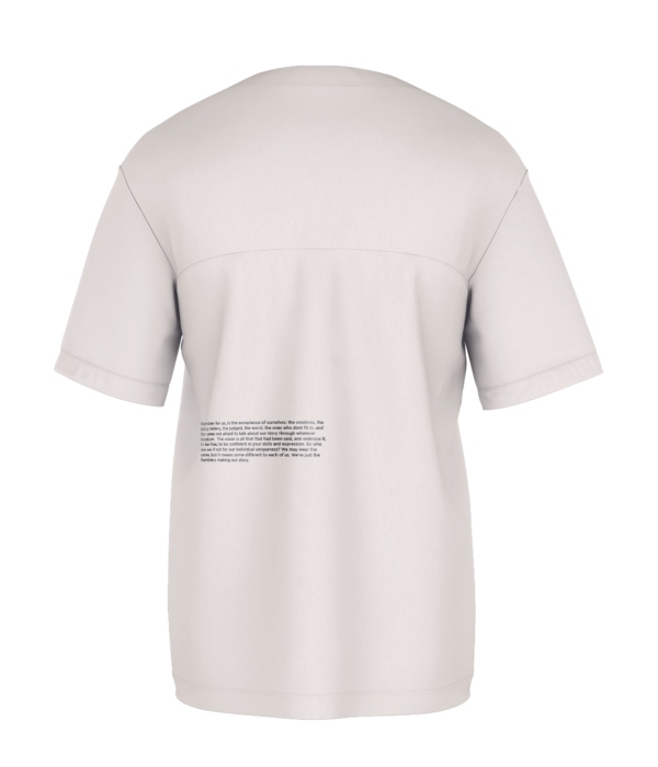 Architech Oversized Tee - Alabaster - Image 3