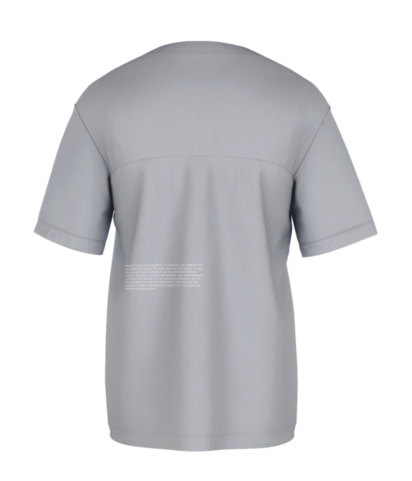 Architech Oversized Tee - Silver Sand - Image 3