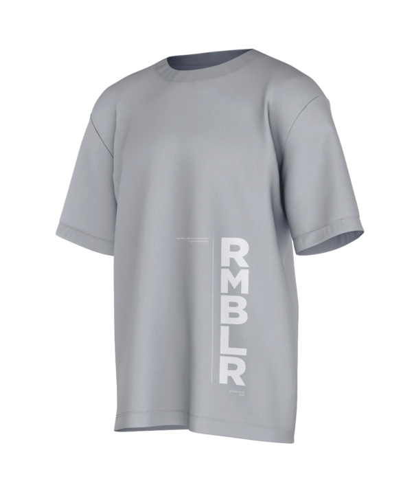 Architech Oversized Tee - Silver Sand - Image 2