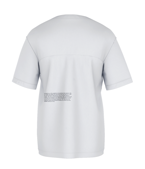 Architech Oversized Tee - White - Image 3