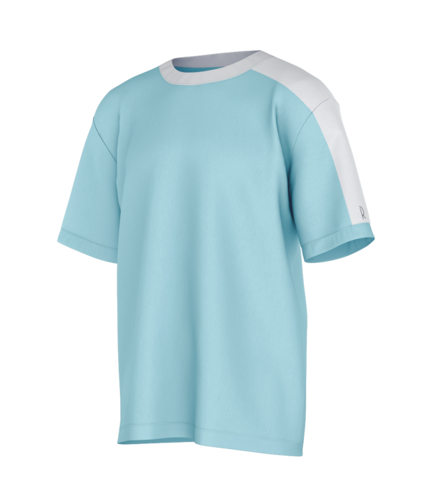 RMBLRS Oversized Tee - Powder Blue - Image 2