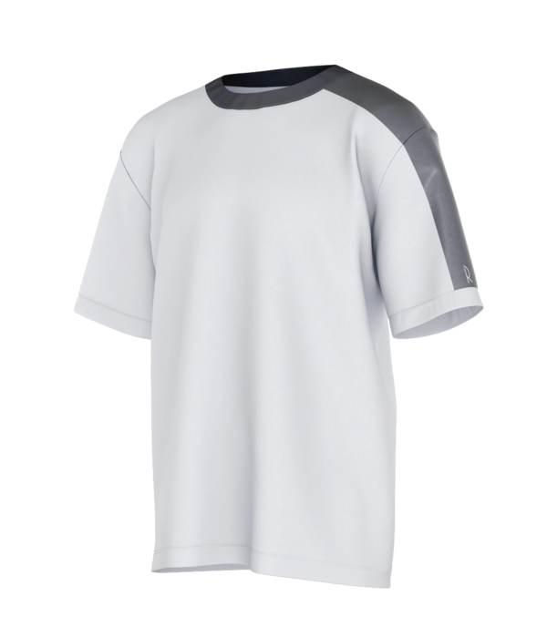 Aysnc Oversized Tee - White - Image 2