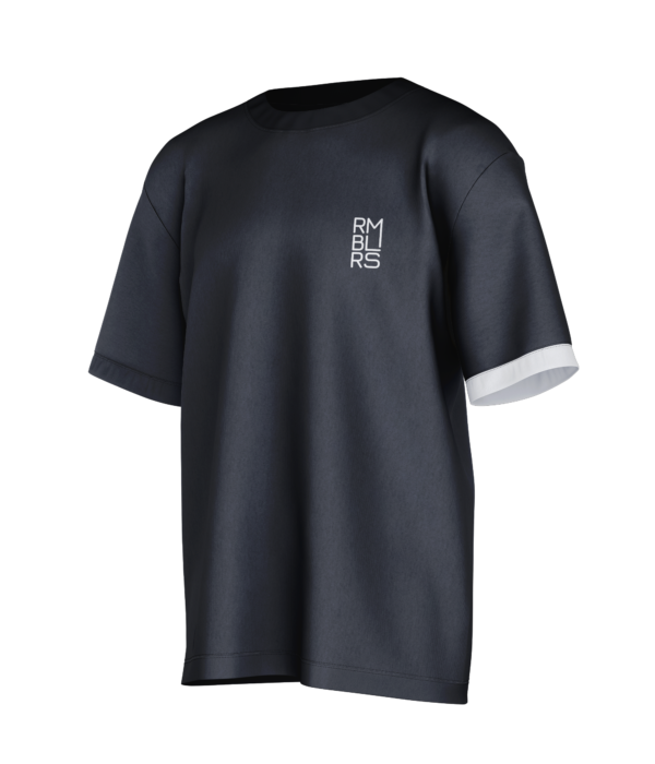 RMBLRS Oversized Tee - Black - Image 2