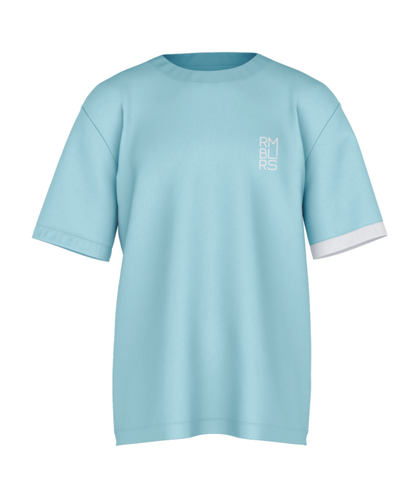 RMBLRS Oversized Tee - Powder Blue