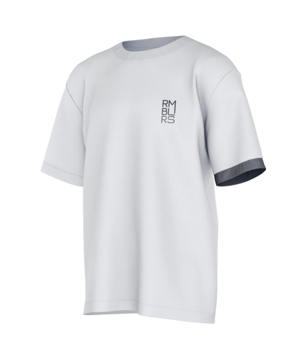 RMBLRS Oversized Tee - White - Image 2