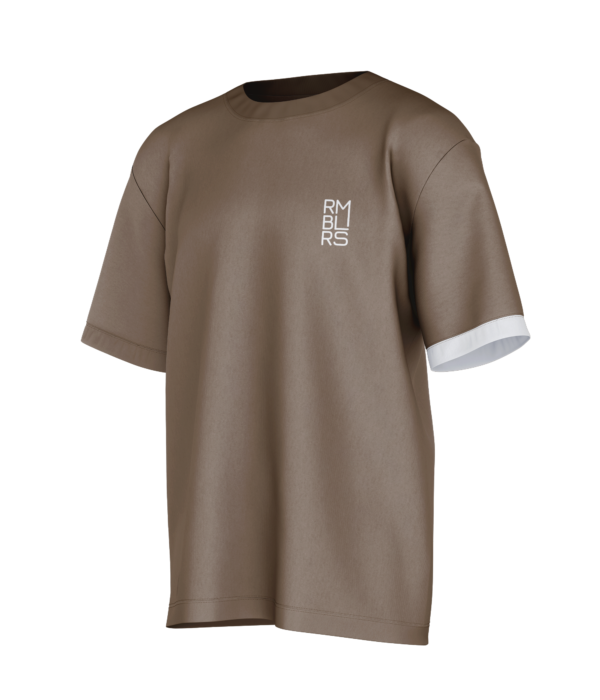 RMBLRS Oversized Tee - Wood - Image 2